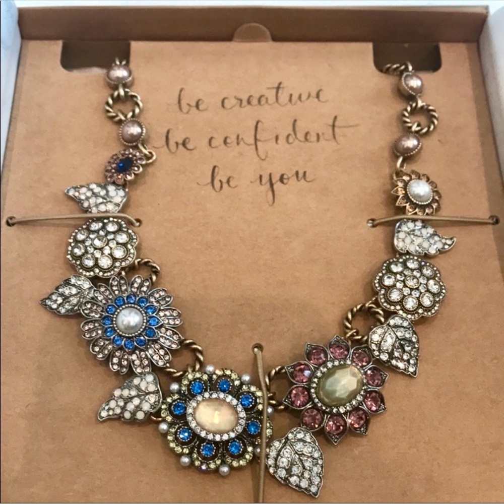 Chloe + Isabel Bon Chic Blue and Pink Crystal Necklace
B1